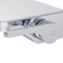 F8F72700 Func, встраиваемый смеситель на раковину с полкой и каскадным изливом, хром
