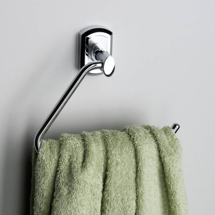 Держатель полотенец Oder, 17,3х13,2х6,5 см, хром, K-3061