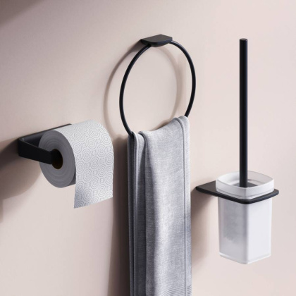 Набор аксессуаров для зоны туалета, черный AK50T1103B