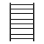 Полотенцесушитель электрический Point Аврора PN10858B П8 500x800 диммер справа, черный