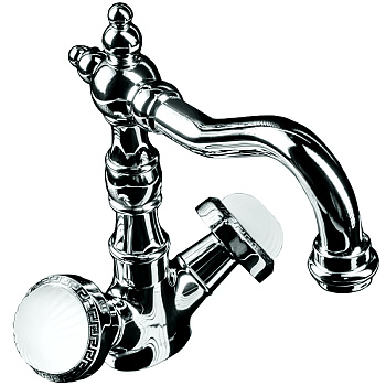 Смеситель для умывальника, высокий_Комплект