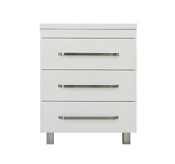 Тумба напольная под умывальник Monaсo 600х480 3 ящика (ШхГхВ) 598х476х860 Тумба напольная под умывальник Monaсo 600х480 3 ящика (ШхГхВ) 598х476х860