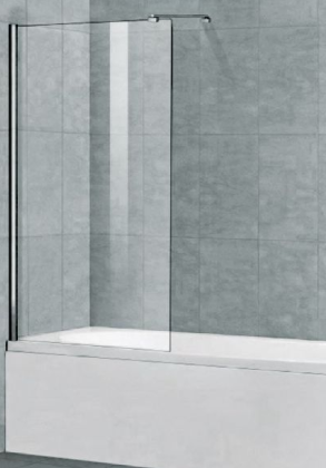 LIBERTA-80-C Стекло для шторки на ванну Liberta 800х1550 мм