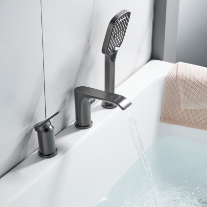 Смеситель на борт ванны Shevanik S41T S4112T Смеситель на борт ванны Shevanik S41T S4112T