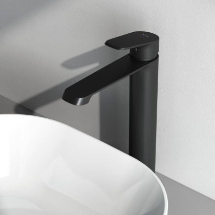 F8F92022 Func, Смеситель для умывальника высокий, Черный