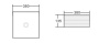 Раковина накладная BELBAGNO BB1407 Раковина накладная BELBAGNO BB1407