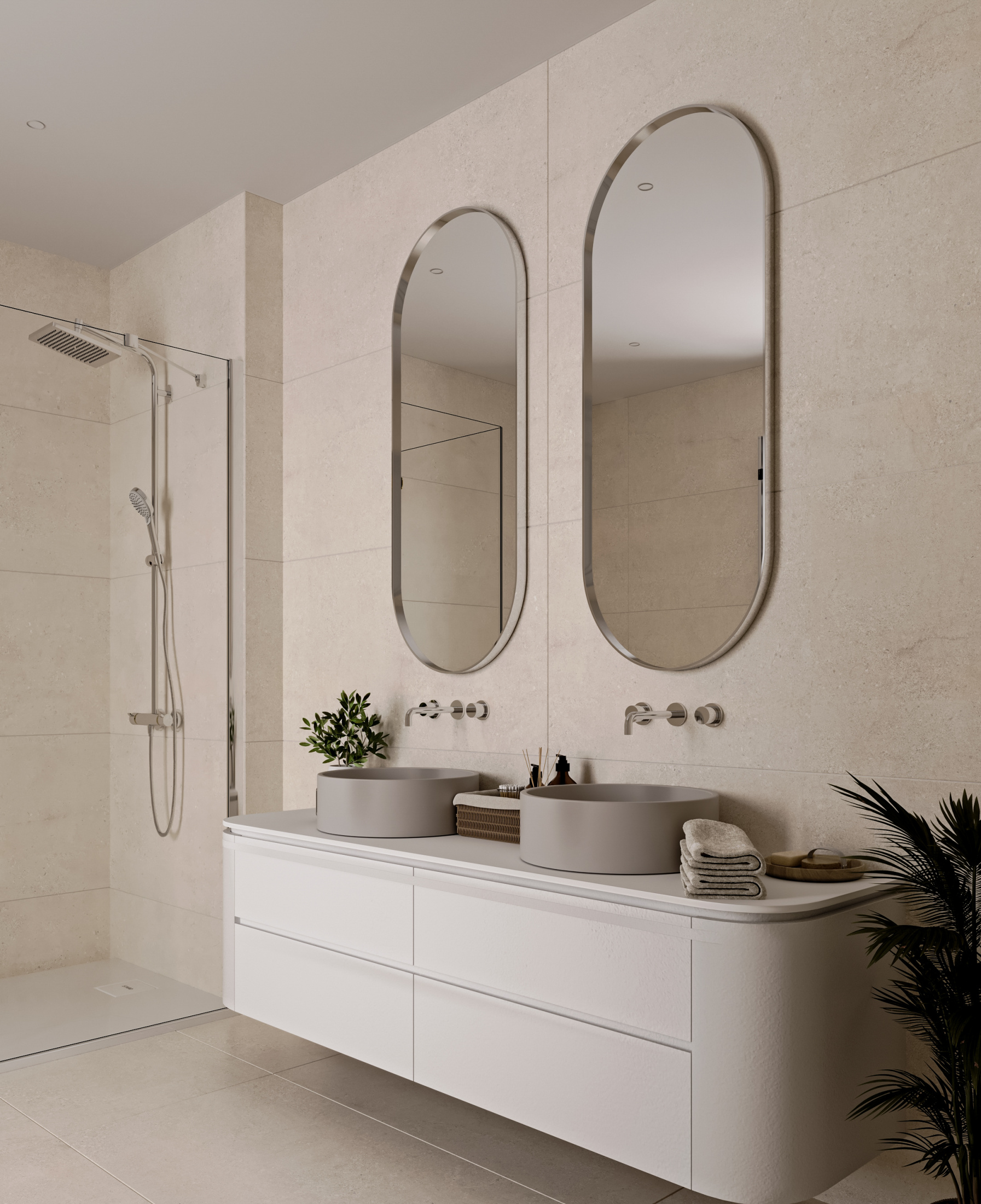 Керамогранит Concreto Crema 60х120 Matt (2 шт.в уп)