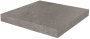 Ступень угловая клееная Про Стоун серый темный 33x33x0,9