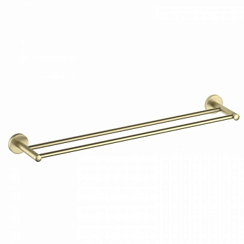 Полотенцедержатель двойной Timo Saona 13056/17 золото матовое Полотенцедержатель двойной Timo Saona 13056/17 золото матовое