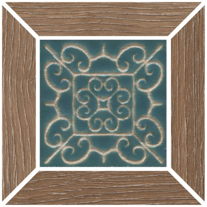 Вставка Тровазо наборный карамельный матовый 13x13x0,9