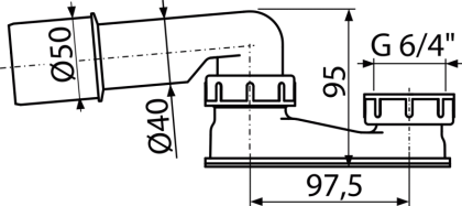 Сниженный гидрозатвор
