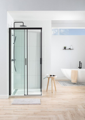 Душевой уголок Aquanet Pleasure AE60-S-100x100U-BT 100x100, прозрачное стекло