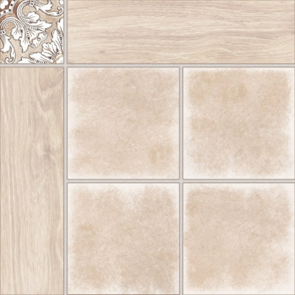 6046-0150 Плитка наполь. GENOVA Св.беж. 45*45 _ 1 \36,92