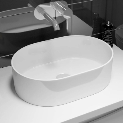 Умывальник Point Виктория 46 PN43062 овальный, белый