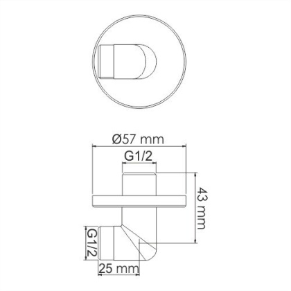 A134 Подключение шланга Wasserkraft A134 Подключение шланга Wasserkraft