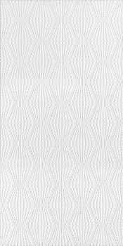 Декор Беллони белый матовый структура обрезной 40x80x1