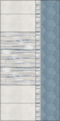 Декор HGD\A375\11144R Маритимос обрезной 30*60*9 (уп\4шт), шт