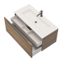 Тумба под раковину Creto Luna Wood 100 см 17-WD100 Тумба под раковину Creto Luna Wood 100 см 17-WD100