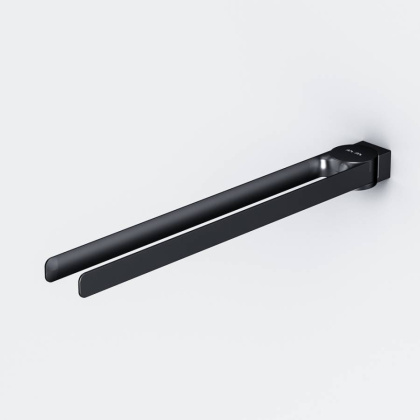 A50A32622 Inspire V2.0, Двойная вешалка-вертушка для полотенец, 40 см, черный, шт A50A32622 Inspire V2.0, Двойная вешалка-вертушка для полотенец, 40 см, черный, шт