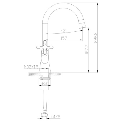 Смеситель Lemark Duetto LM5706C для раковины Смеситель Lemark Duetto LM5706C для раковины