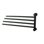 K-1034BLACK Держатель полотенец  4-е рога K-1034BLACK Держатель полотенец  4-е рога