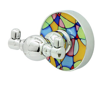 Крючок двойной Diemel, хром, 6,5х6х6,4 см, K-2223D