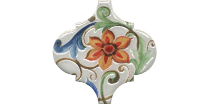 Декор Арабески Тоскана 2 глянцевый 6,5x6,5x0,7 Декор Арабески Тоскана 2 глянцевый 6,5x6,5x0,7