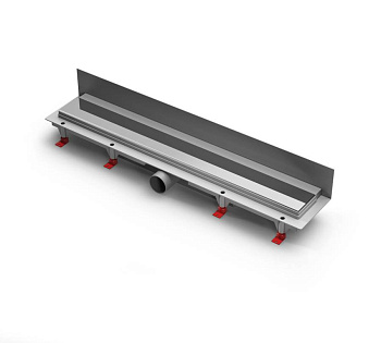 Душевой лоток 85 см Creto Uni CRE-850 UH-P с решеткой, хром