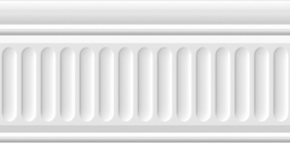 Бордюр 19048\3F Бланше белый структурированный 9,9*20*9.2 (уп\34 шт.), шт Бордюр 19048\3F Бланше белый структурированный 9,9*20*9.2 (уп\34 шт.), шт
