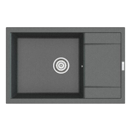 Мойка кухонная Point Велета 78 PN3002GR, графит