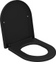 Сиденье с крышкой (soft close) Taormina/Jet Flush,дюропласт, черный матовый, A0302-004 (аналог A0300-004 (A0301-004)