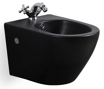 Биде Timo KULO TK-404 MB подвесное черное матовое