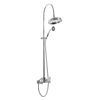 DIAMOND-CD-01-Sw Душевая стойка со смесителем Исполнение: Хром, Ручки: Swarovski 