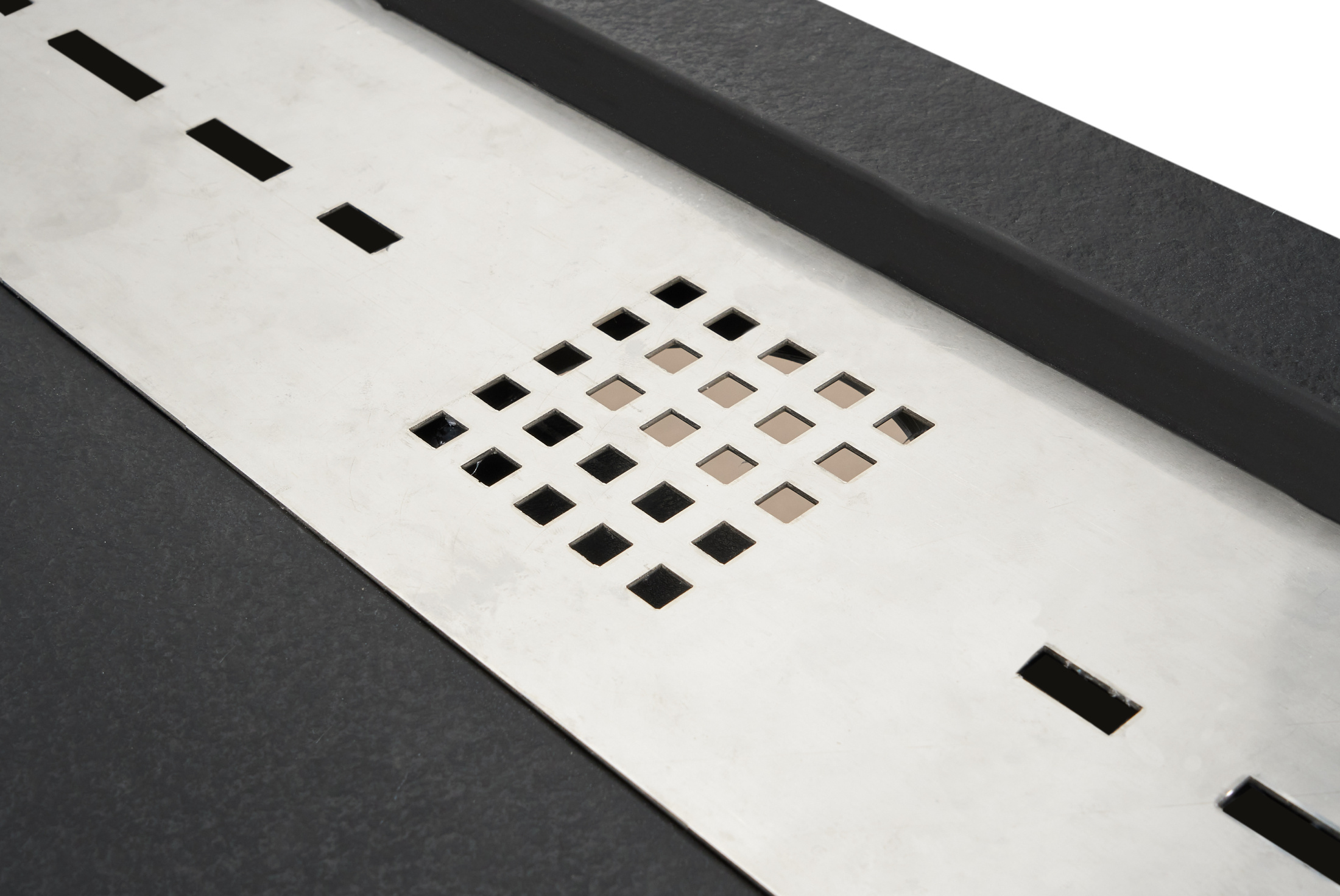 Душевой поддон Creto Scala 120x80 прямоугольный, черный