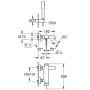 Смеситель для ванны Grohe Essence New 33628001 хром Смеситель для ванны Grohe Essence New 33628001 хром