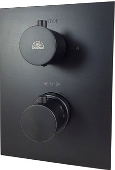 Смеситель встраиваемый для ванны с душем Paffoni Light LIQ518NO/M (с внутренней частью) Смеситель встраиваемый для ванны с душем Paffoni Light LIQ518NO/M (с внутренней частью)