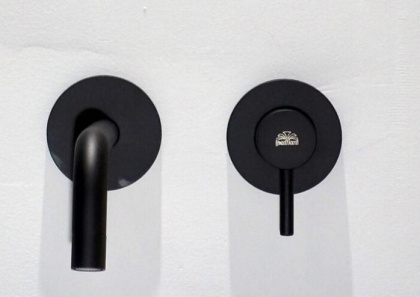 Смеситель для раковины Paffoni Light LIG103NO70 (с внутренней частью)