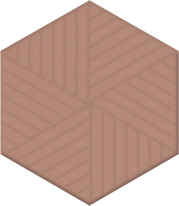 Декор OS\D241\63010 Агуста розовый матовый 5,2см*6см*6,9мм (1уп/26шт/), шт