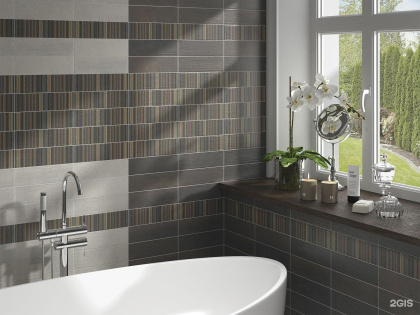 Декор OS\A115\9016 Шеннон 5 матовый 8.5*28.5*8.5 (уп\8шт), шт