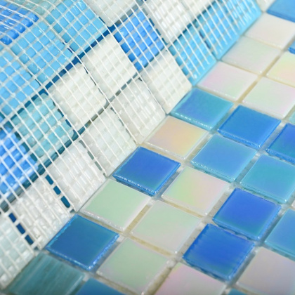 Мозаика стеклянная Ocean (чип 4*20*20) 327*327(20шт.-2,139м2), м2