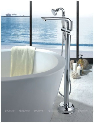 Смеситель для ванны с душем Aquanet JA-5001 Смеситель для ванны с душем Aquanet JA-5001