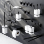 A50A341522 Inspire V2.0, Держатель для туалетной бумаги с коробкой, черный, шт A50A341522 Inspire V2.0, Держатель для туалетной бумаги с коробкой, черный, шт