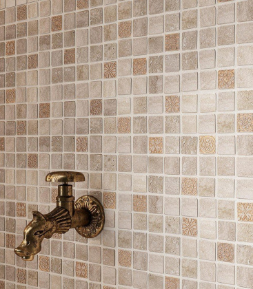 Декор 2 мозаичный MBD002 Риальто Антика бежевый светлый матовый 30см*30см*9мм (1уп/6шт/)., шт Декор 2 мозаичный MBD002 Риальто Антика бежевый светлый матовый 30см*30см*9мм (1уп/6шт/)., шт