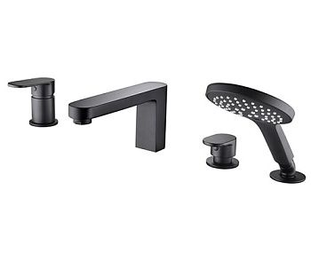 Elbe 7455 Смеситель на борт ванны, 4 отверстия Wasserkraft