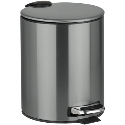 Ведро для мусора Bemeta Graphit 156315013 Антрацит матовый, 5 л Ведро для мусора Bemeta Graphit 156315013 Антрацит матовый, 5 л