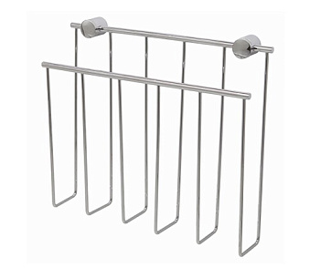 Держатель для газет, 30х26х7 см, хром, K-311