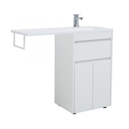 Тумба напольная под умывальник Dallas Luxe 1050х482 2 ящика (ШхГхВ) 408х476х860