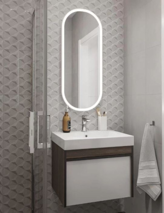 Декор HGD\A583\6437 Корредо серый 40см*25см*8мм (1уп/10шт/), шт