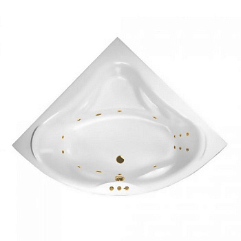 Ванна EXCELLENT Konsul 150x150 "SMART" (золото)