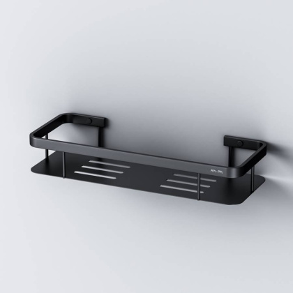 A7453122 Sense L Полка для душа прямая, черный A7453122 Sense L Полка для душа прямая, черный